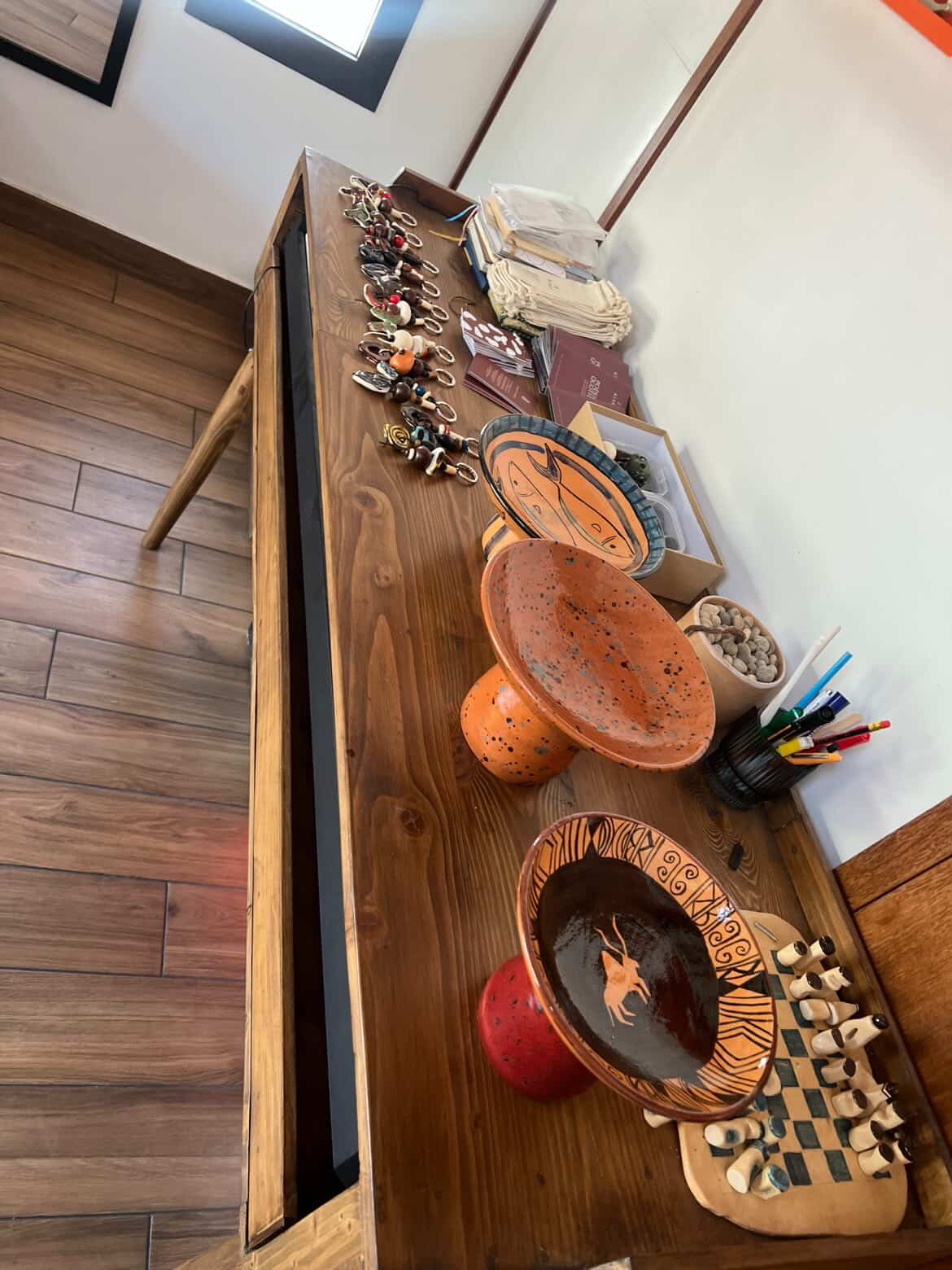 Vaisselle de l'atelier